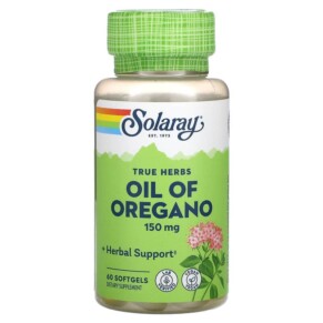 Thuốc bổ Solaray Oil of Oregano 150 mg 60 Softgels 076280082524