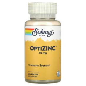 Thuốc bổ Solaray Optizinc 30 mg 60 VegCaps 076280047073