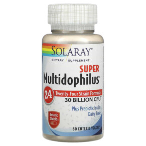 Thuốc bổ Solaray Super Multidophilus 15 Billion CFU 60 Enteric Vegcaps 076280905786