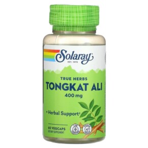 Thuốc bổ Solaray Tongkat Ali 400 mg 60 VegCaps 076280544336