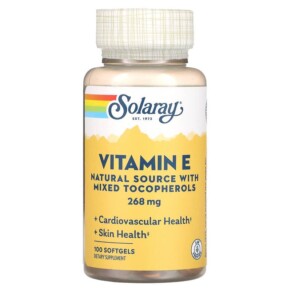 Thuốc bổ Solaray Vitamin E 268 mg 100 Softgels 076280041637