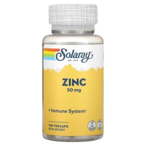 Thuốc bổ Solaray Zinc 50 mg 100 VegCaps 076280047103