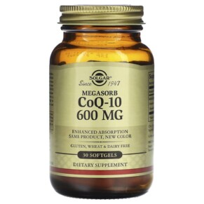 Thuốc bổ Solgar Megasorb CoQ-10 600 mg 30 Softgels 033984009707