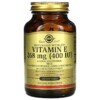 Thuốc bổ Solgar Naturally Sourced Vitamin E 268 mg (400 IU) 100 Softgels 033984035416