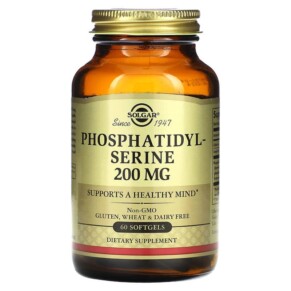 Thuốc bổ Solgar Phosphatidylserine 200 mg 60 Softgels 033984022089