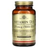 Thuốc bổ Solgar Vitamin D3 (Cholecalciferol) 125 mcg (5.000 IU) 240 Vegetable Capsules 033984033146