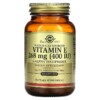 Thuốc bổ Solgar Vitamin E Naturally Sourced 268 mg (400 IU) 100 Softgels 033984035218