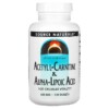 Thuốc bổ Source Naturals Acetyl L-Carnitine & Alpha-Lipoic Acid 650 mg 120 Tablets 021078018001