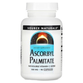 Thuốc bổ Source Naturals Ascorbyl Palmitate 500 mg 90 Capsules 021078016168