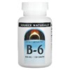 Thuốc bổ Source Naturals B-6 500 mg 100 Tablets 021078004165