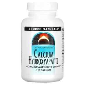 Thuốc bổ Source Naturals Calcium Hydroxyapatite 120 Capsules 021078025214