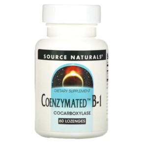 Thuốc bổ Source Naturals Coenzymated B-1 60 Lozenges 021078009337