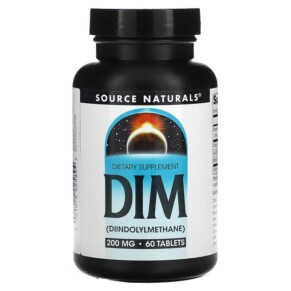 Thuốc bổ Source Naturals DIM 200 mg 60 Tablets 021078025894