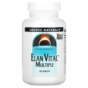 Thuốc bổ Source Naturals Elan Vital Multiple 90 Tablets 021078000600