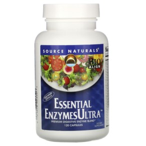Thuốc bổ Source Naturals Essential EnzymesUltra 120 Capsules 021078023326