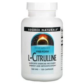 Thuốc bổ Source Naturals L-Citrulline 125 mg 120 Capsules 021078020059