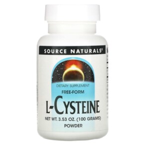 Thuốc bổ Source Naturals L-Cysteine Free Foam Powder 3.53 oz (100 g) 021078001201