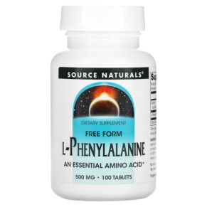 Thuốc bổ Source Naturals L-Phenylalanine 250 mg 100 Tablets 021078001614