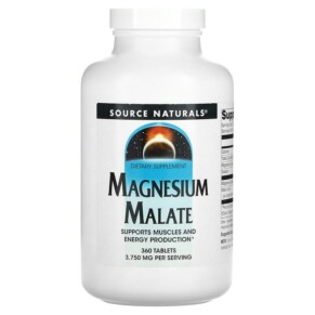 Thuốc bổ Source Naturals Magnesium Malate 3.750 mg 360 Tablets 021078005353