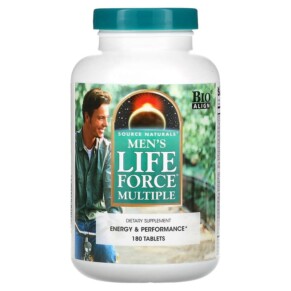 Thuốc bổ Source Naturals Men's Life Force Multiple 180 Tablets 021078019206