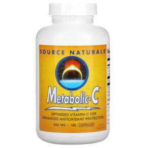Thuốc bổ Source Naturals Metabolic C 500 mg 180 Capsules 021078022039
