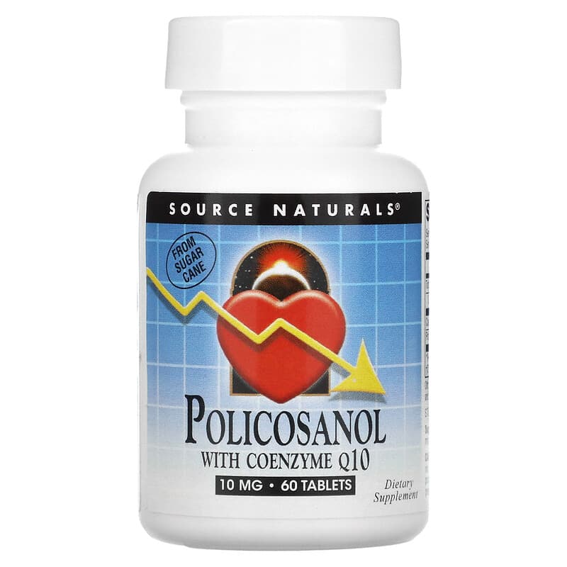 Source Naturals Policosanol with Coenzyme Q10 10 mg 60 Tablets 6 Thực phẩm chức năng Source Naturals Policosanol with Coenzyme Q10 10 mg 60 Tablets 021078014522