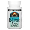 Thuốc bổ Source Naturals R-Lipoic Acid 100 mg 60 Tablets 021078016649