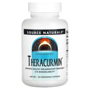 Thuốc bổ Source Naturals Theracurmin 600 mg 60 Vegetarian Capsules 021078026501