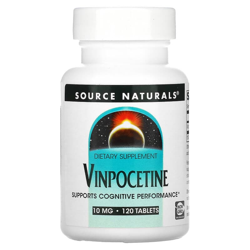 Source Naturals Vinpocetine 10 mg 120 Tablets 6 Thực phẩm chức năng Source Naturals Vinpocetine 10 mg 120 Tablets 021078013990