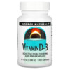Thuốc bổ Source Naturals Vitamin D-3 50 mcg (2.000 IU) 200 Softgels 021078022374