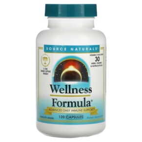 Thuốc bổ Source Naturals Wellness Formula 120 Capsules 021078014256