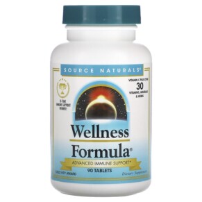 Thuốc bổ Source Naturals Wellness Formula 90 Tablets 021078000228