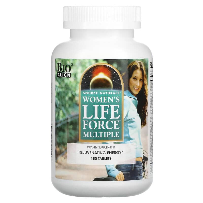 Source Naturals Women's Life Force Multiple 180 Tablets 6 Thực phẩm chức năng Source Naturals Women's Life Force Multiple 180 Tablets 021078019176