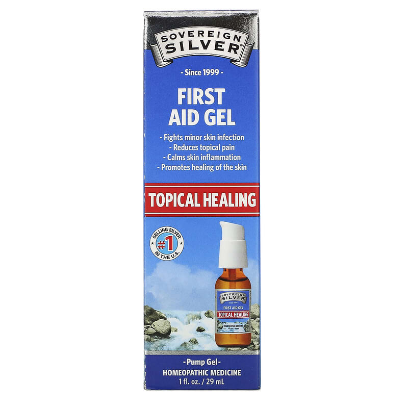 Sovereign Silver First Aid Gel 1 fl oz (29 ml) 6 Thực phẩm chức năng Sovereign Silver First Aid Gel 1 fl oz (29 ml) 684088500012