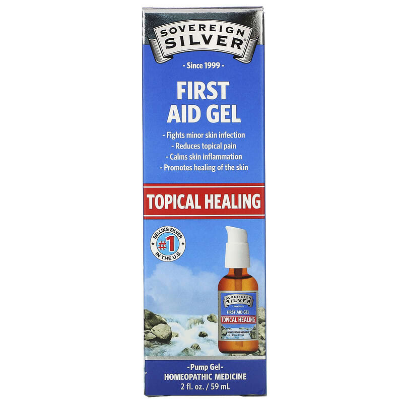 Sovereign Silver First Aid Gel 2 fl oz (59 ml) 6 Thực phẩm chức năng Sovereign Silver First Aid Gel 2 fl oz (59 ml) 684088500029