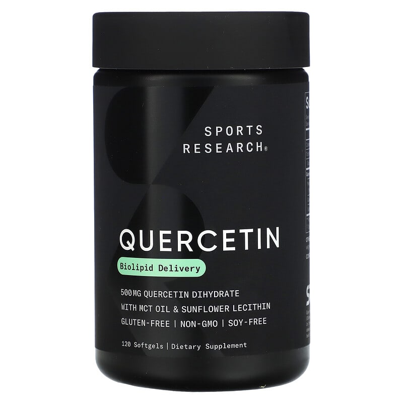 Sports Research Quercetin 120 Softgels 6 Thực phẩm chức năng Sports Research Quercetin 120 Softgels 023249091509
