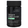 Sports Research Vegan Omega + D3 60 Veggie Softgels 3 Thuốc bổ Sports Research Vegan Omega + D3 60 Veggie Softgels 023249091585