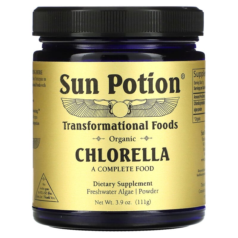 Sun Potion Chlorella Powder Organic 3.9 oz (111 g) 6 Thực phẩm chức năng Sun Potion Chlorella Powder Organic 3.9 oz (111 g) 850001146050