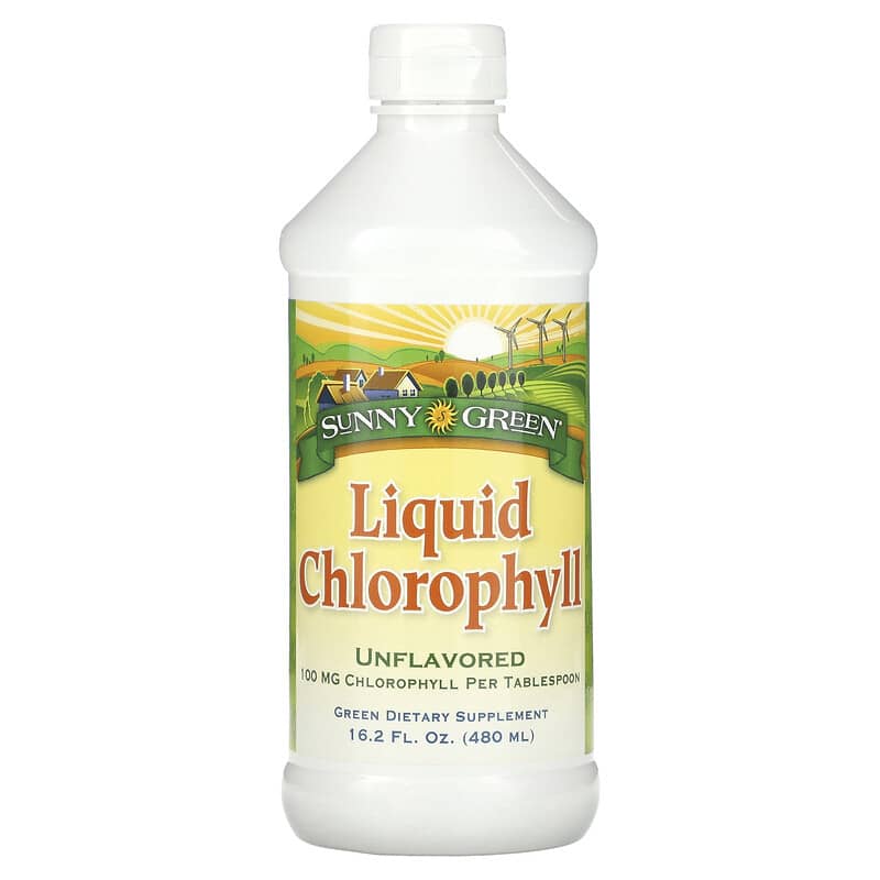 Sunny Green Liquid Chlorophyll Unflavored 100 mg 16.2 fl oz (480 ml) 6 Thực phẩm chức năng Sunny Green Liquid Chlorophyll Unflavored 100 mg 16.2 fl oz (480 ml) 632651560109