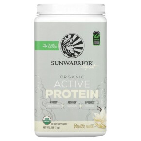 Thuốc bổ Sunwarrior Sport Organic Active Protein Vanilla 2.2 lb (1 kg) 814784029832