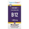Thuốc bổ Superior Source Cyanocobalamin B12 1.000 mcg 100 MicroLingual Instant Dissolve Tablets 076635900305