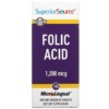 Thuốc bổ Superior Source Folic Acid 1.200 mcg 100 MicroLingual Instant Dissolve Tablets 076635908400