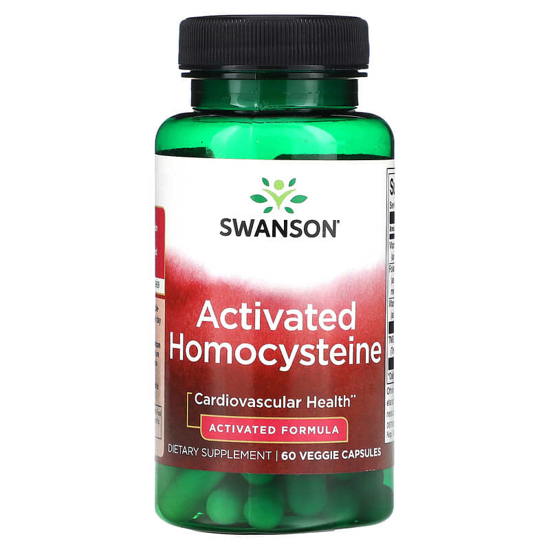 Swanson Activated Homocysteine 60 Veggie Capsules 6 Thực phẩm chức năng Swanson Activated Homocysteine 60 Veggie Capsules 087614027135