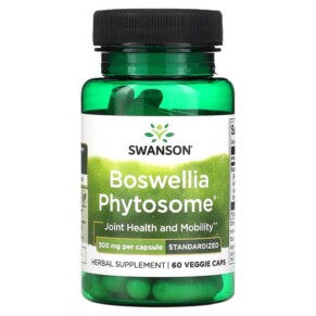 Thuốc bổ Swanson Boswellia Phytosome 300 mg 60 Veggie Caps 087614027913