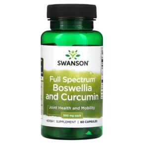 Thuốc bổ Swanson Full Spectrum Boswellia and Curcumin 300 mg 60 Capsules 087614113203