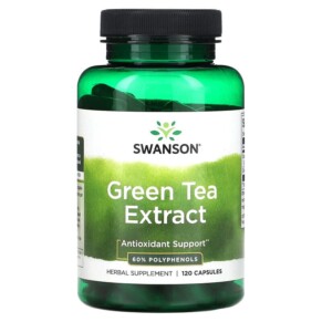Thuốc bổ Swanson Green Tea Extract 120 Capsules 087614141077
