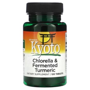 Thuốc bổ Swanson Kyoto Chlorella & Fermented Turmeric 120 Tablets 087614180069