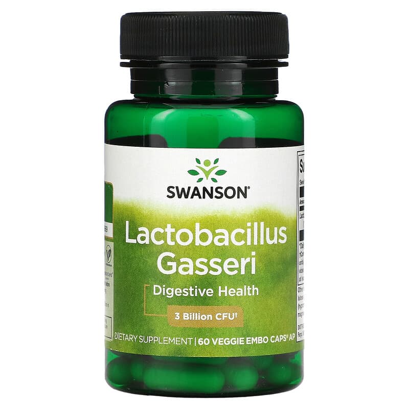 Swanson Lactobacillus Gasseri 3 Billion CFU 60 Veggie Embo Caps Ap 6 Thực phẩm chức năng Swanson Lactobacillus Gasseri 3 Billion CFU 60 Veggie Embo Caps Ap 087614190273