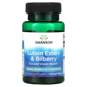 Thuốc bổ Swanson Lutein Esters & Bilberry 120 Softgels 087614019048