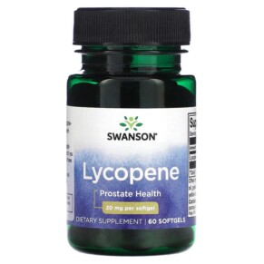 Thuốc bổ Swanson Lycopene 20 mg 60 Softgels 087614019505